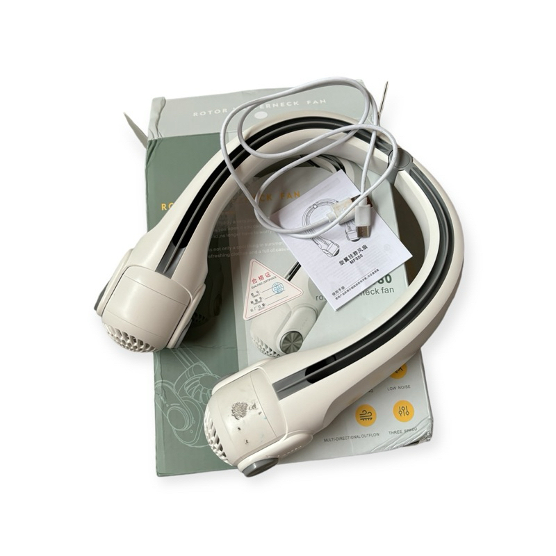 Kipas angin leher putih mulus keren