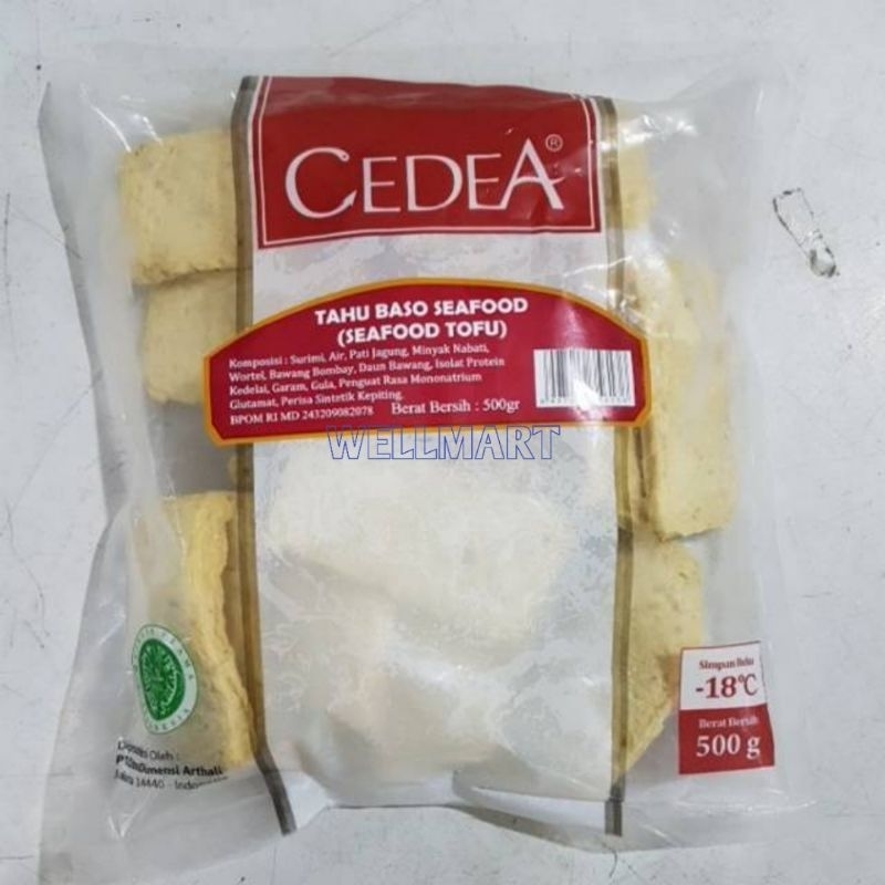 

Cedea Tahu Baso Seafood 500gr Seafood Tofu