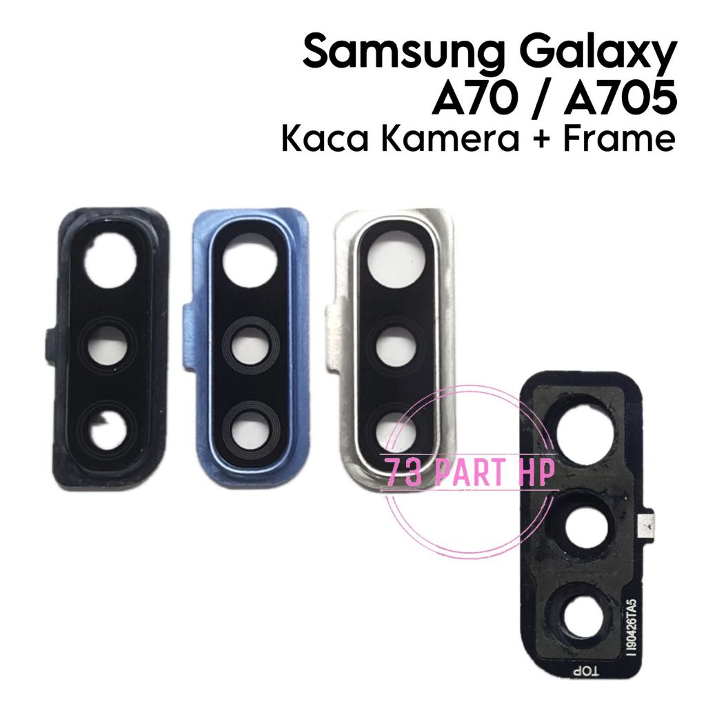Kaca lensa Kamera Belakang Samsung Galaxy A70 / A705 / SM-A705F / SM-A705FN / SM-A705GM / SM-A705MN 