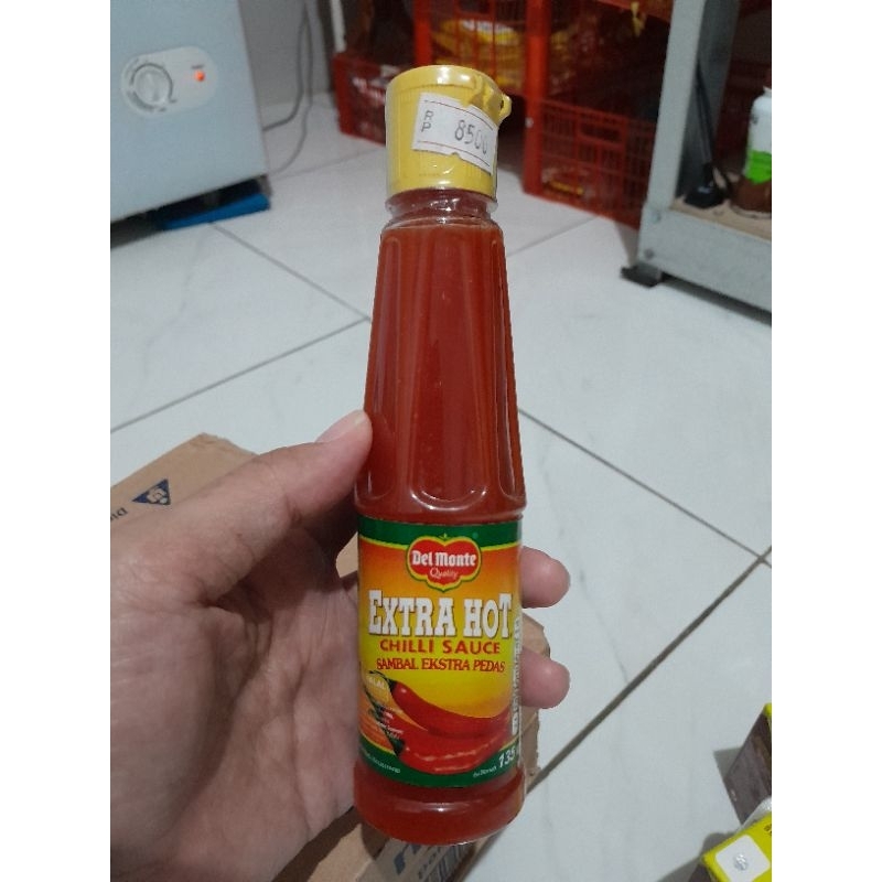 

SAUS DEL MONTE BOTOL EXTRA HOT CHILI SAUCE 135ML