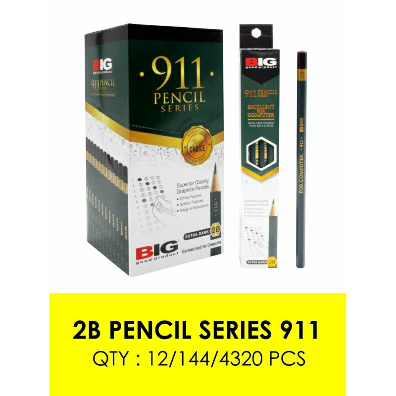 

PENCIL 2B 911 SERIES BIG