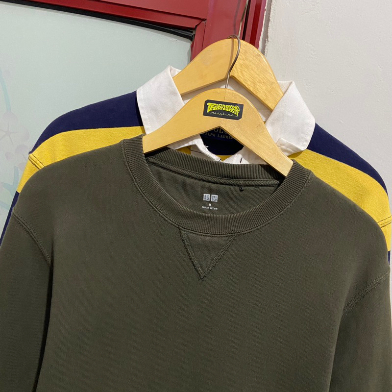 CREWNECK UNIQLO ARMY