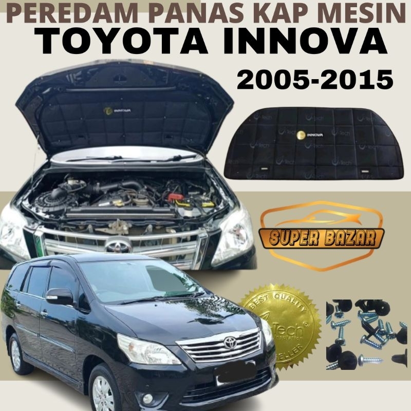 TOYOTA INNOVA 2015 peredam panas kap mesin mobil