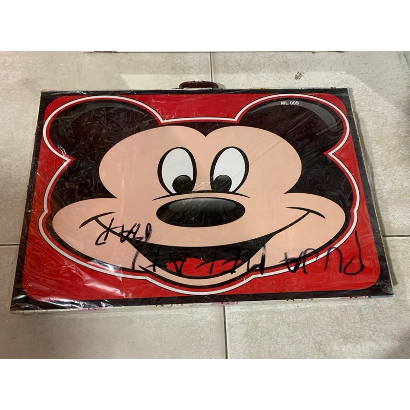 Meja Belajar Kayu Lipat Karakter