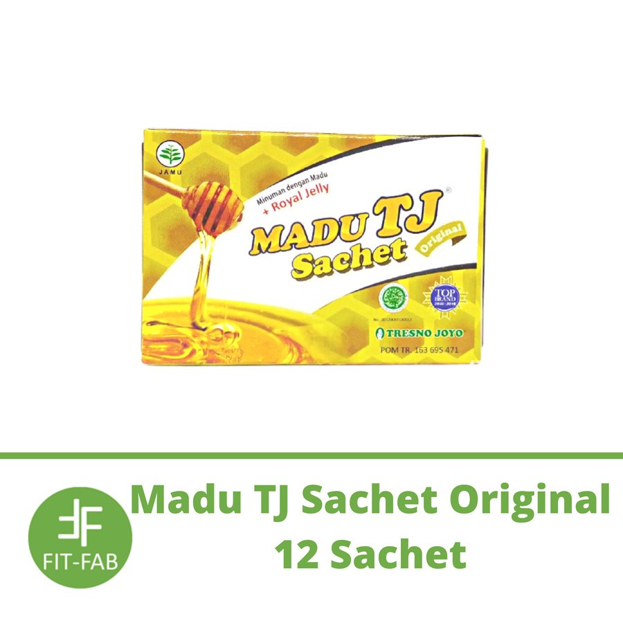 

Madu TJ Sachet per box isi 12 Sachet