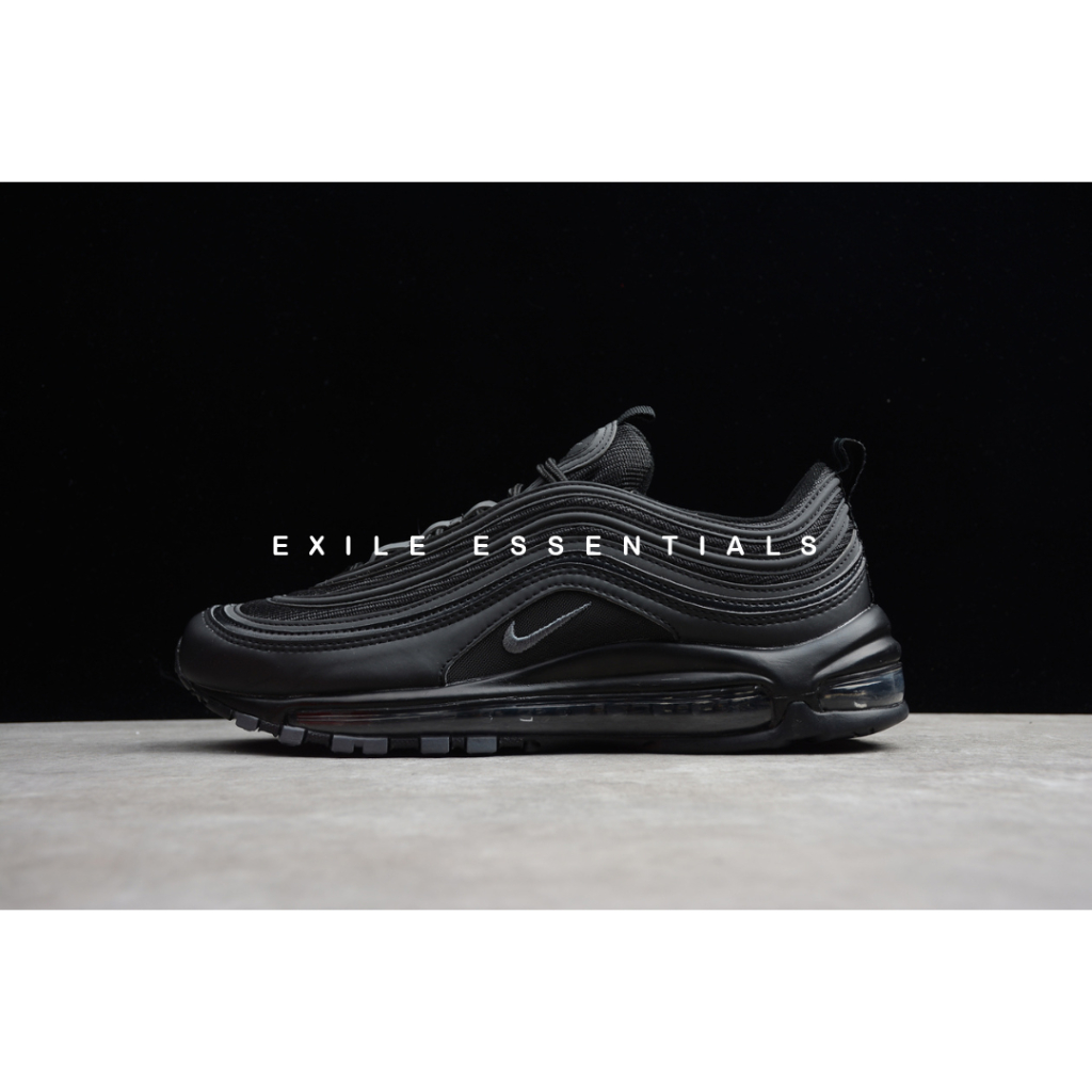 [READY STOCK SIZE 36] Nike Air Max 97 Triple Black - Dark Grey (Airmax)