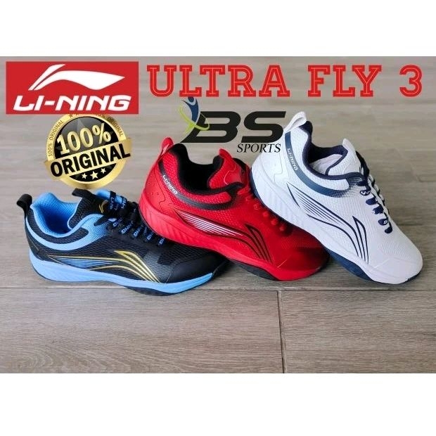 SEPATU BADMINTON LINING ULTRA FLY 3 ULTRA FLY III ORIGINAL