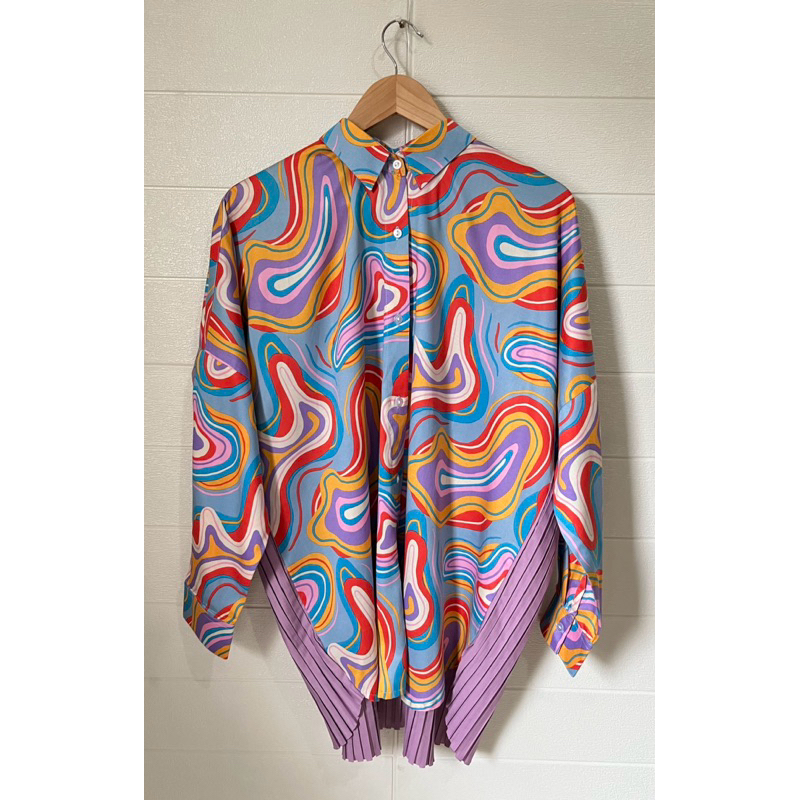 CALLA THE LABEL X ANDIEN | Fluid Oversize Pleats Lilac