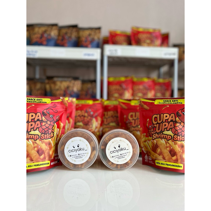 

cemilan stik udang beli 5 gratis makaroni!!