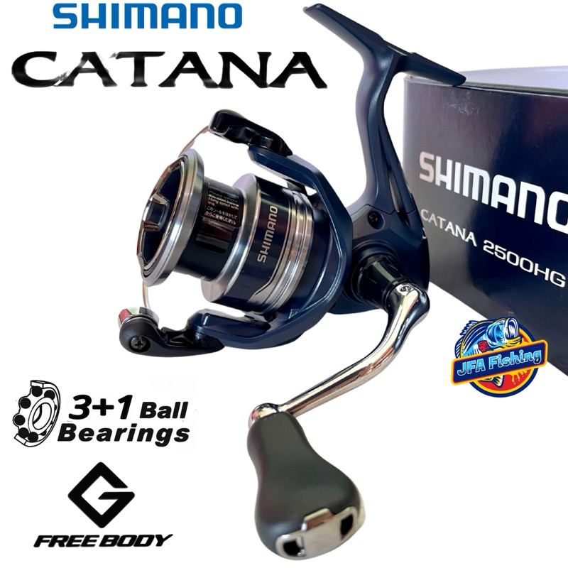 Reel Spinning Shimano CATANA 1000/2500 3+1Bb