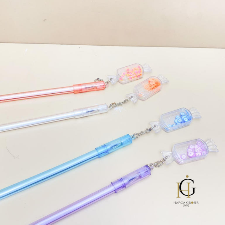 

Pulpen Gantungan Permen buah 4PCS 8PCS 12PCS Pulpen gantungan bentuk permen lucu manik / Pena pen gantung Candy fruits / pena pen gantung lucu / alat tulis sekolah unik / kado unik bisa cod