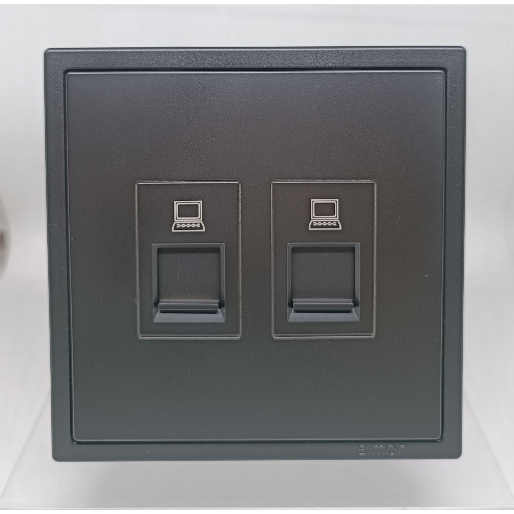 SIMON I7 BLACK DOFF / MATT BLACK OUTLET DATA / OUTLET DATA (TWIN DATA)