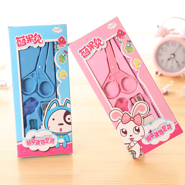 

LEEWOOS S6147 Set Alat Tulis 6 in 1 / Mainan Edukasi Anak Anti Luka / Paket Alat Tulis Motif Karakter