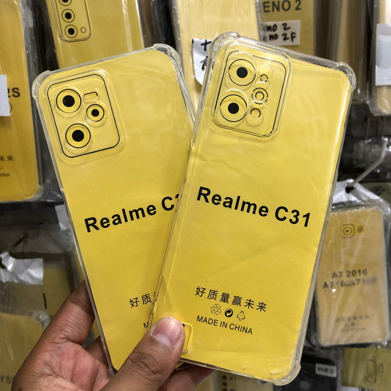 soft case silicon carack bening relme C35 relme C31