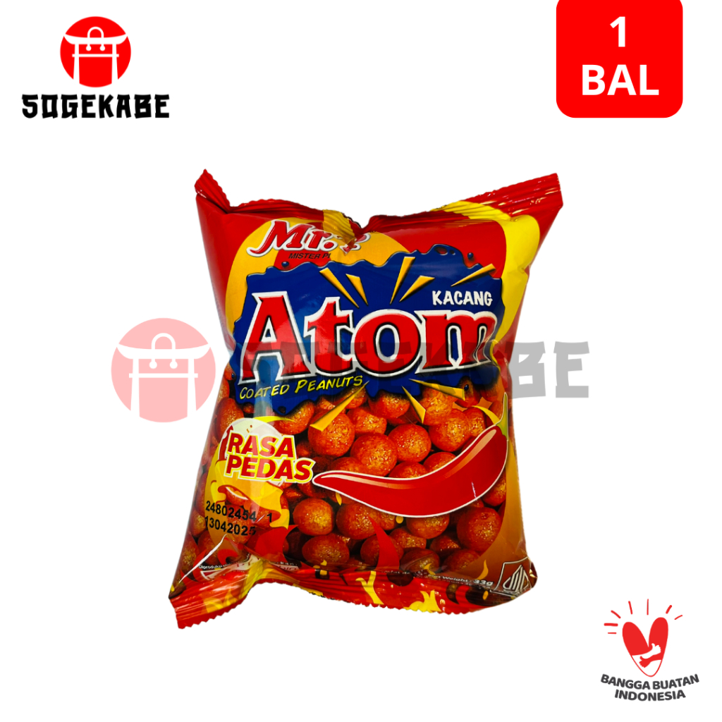 

Atom Coated Peanuts Chilli 33 Gr - [1 BAL]