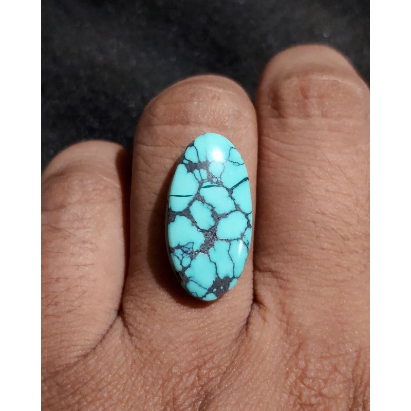 HQ NATURAL TURQUOISE - PIRUS HUBEI-XINJIANG-PERSIA-GRADASI OPEN-DWI WARNA-MULTICOLOR-TOSKA HIJAU-URA