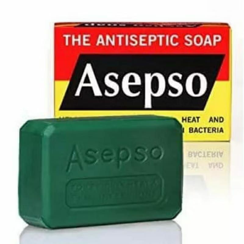 Sabun Mandi ASEPSO+ Antiseptic Soap Sabun Asepso Sabun Kulit Eksim Sabun Eksim Sabun Alergi Sabun Mu