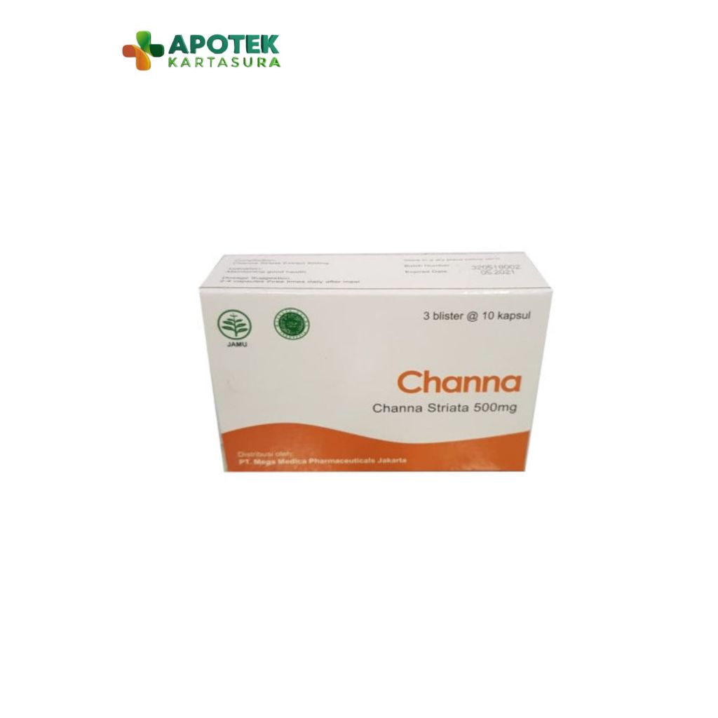 CHANNA Kapsul Ekstract Ikan Gabus