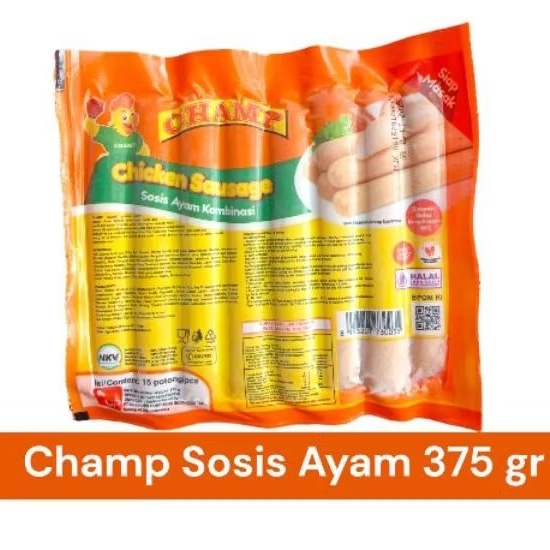 

sosis ayam champ 375gr | 1kg