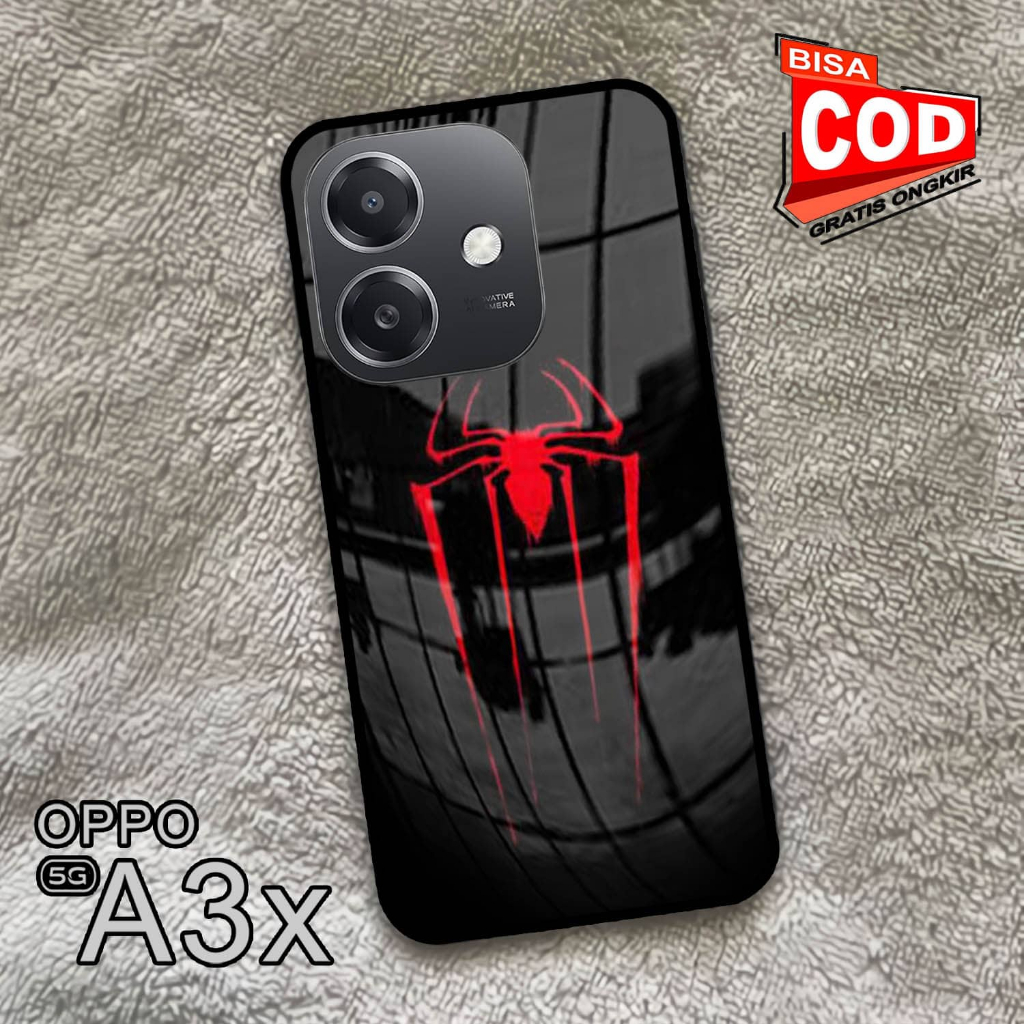 Softcase Glass Kaca | Case Kaca | Casing Kaca | OPPO A3X [S16]