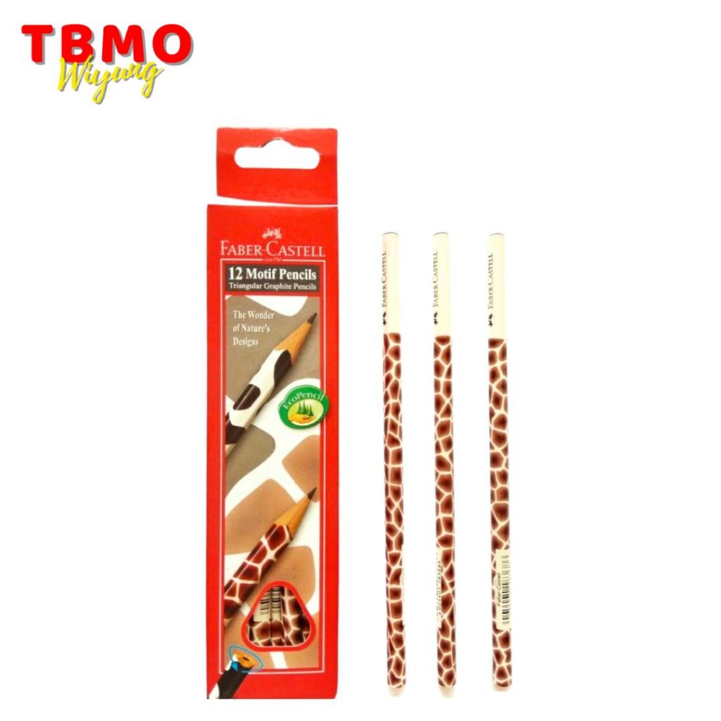 

Tbmo Pack Pencil Motif Giraffe Isi 12
