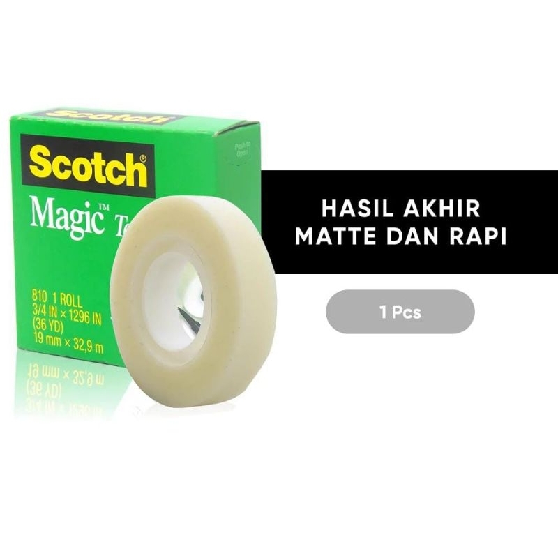 

3M MAGIC TAPE , REFFIL TAPE 810 3/4" X 36 Y