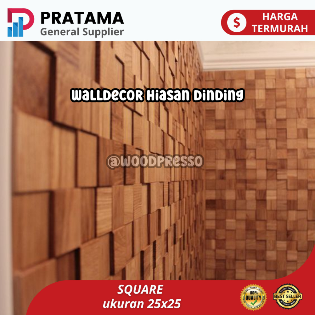 Wallpaper dinding kayu jati wall panel hiasan dinding kayu jati