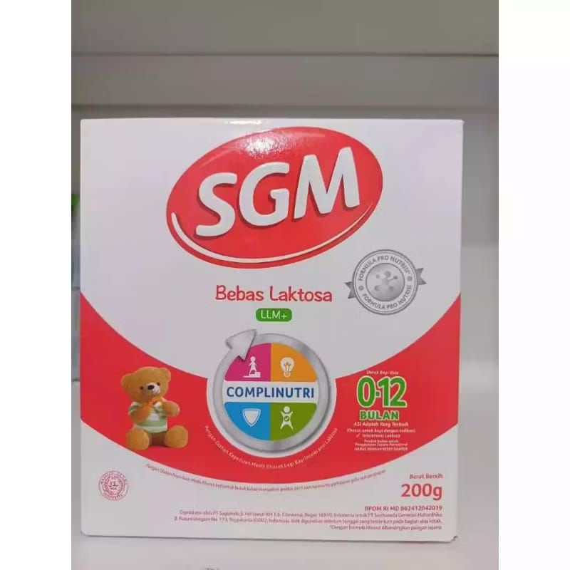 Susu SGM LLM 0-12Bulan (1Dus @200gr)