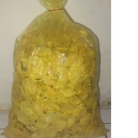 

Keripik Ubi kentang Koin Rasa Kunyit RY Khas Minang 500gr - Enak, Gurih, dan Renyah