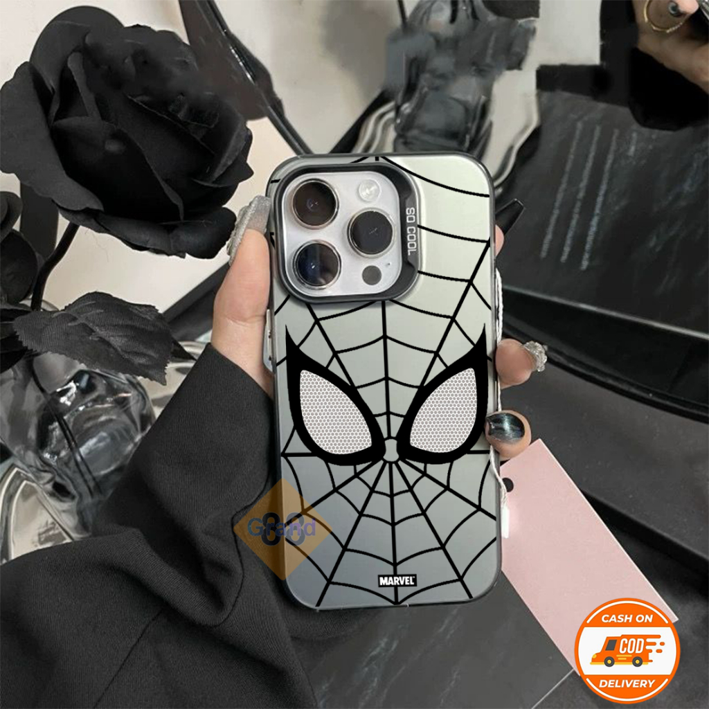 SC15 Premium Matte Hard Casing Hp Marvel For OPPO A60 A16 A78 4g A17k A18 A17 A76 A96 A15 A15s A38 4