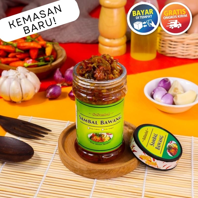 

Sambal Bawang | Sambal Pawon | Sambel Baby Cumi Sachet Cakalang Pecel Ayam Suwir Bawang Terasi Kemasan Enak Hemat Pedas