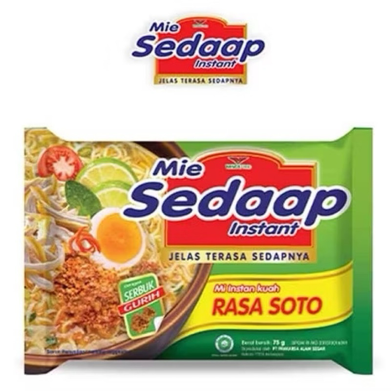 

SEDAAP KUAH SOTO KARI AYAM BAWANG INSTAN MURAH