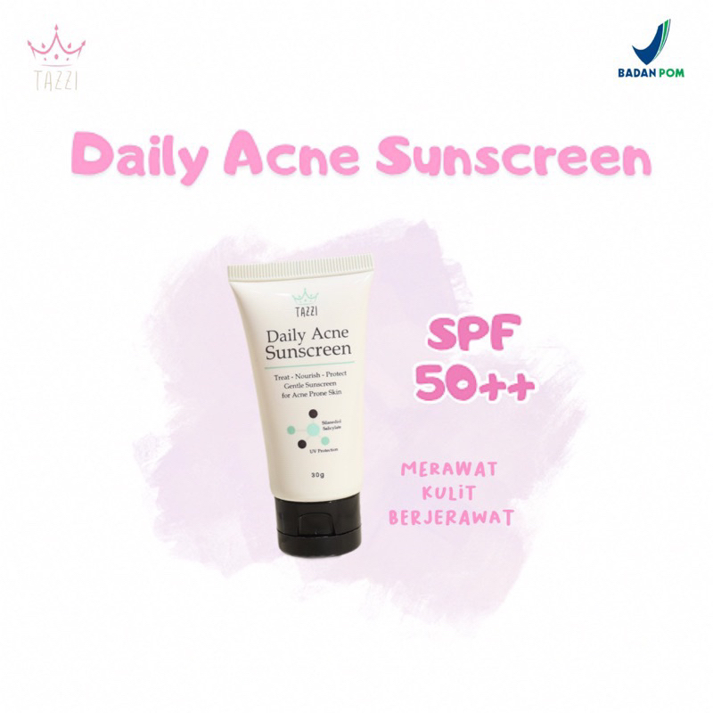 SUNSCREEN TAZZI | DAILY ACNE TAZZI