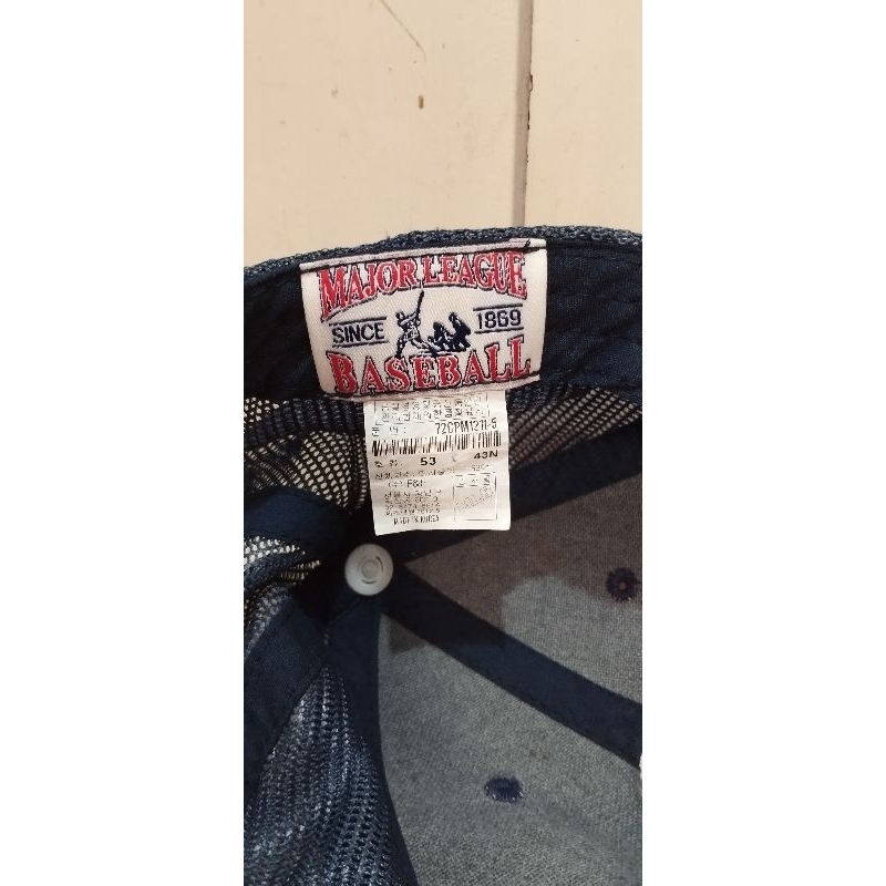 Truckerhead topi jaring MLB kidz