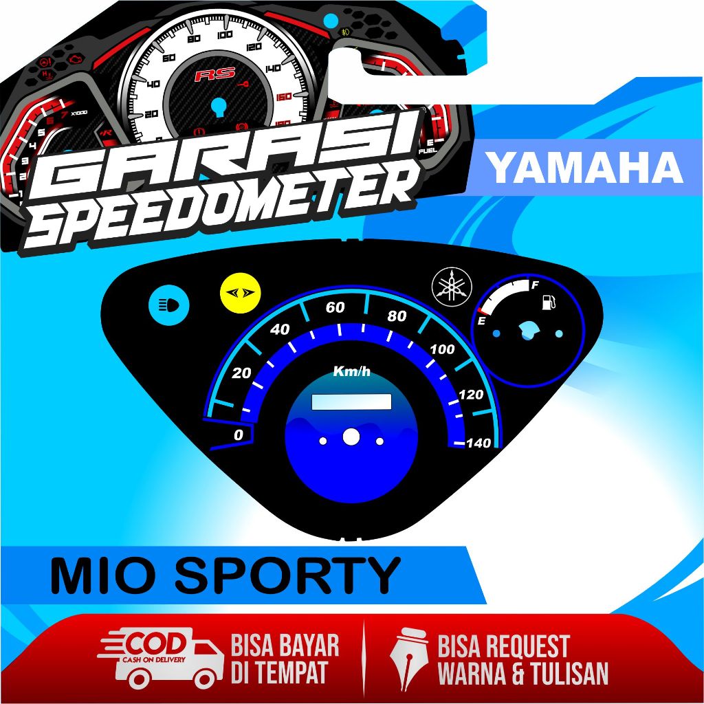 PAPAN SPEEDOMETER CUSTOM YAMAHA MIO SPORTY