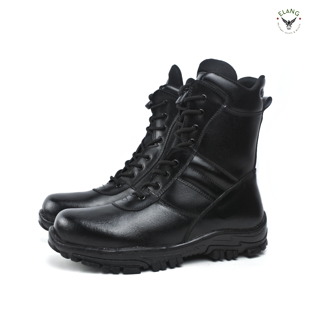 Sepatu Dinas PDL Jatah Lama TNI bahan Kulit Asli Sepatu Pdl Pria Security Linmas