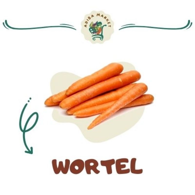 

Wortel (250gr / 500gr / 1kg)