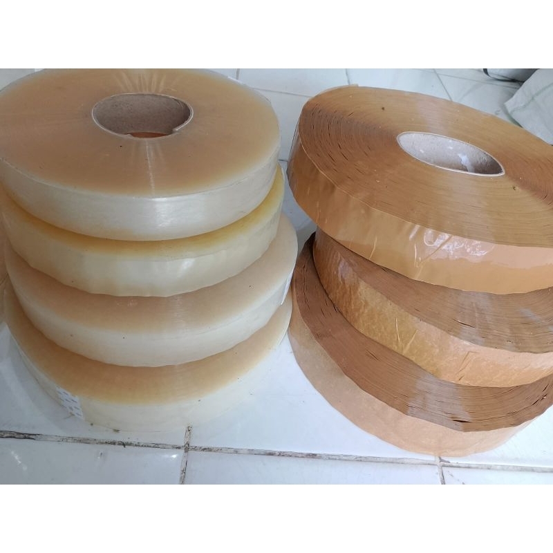 

Lakban/solasi bening & coklat 1000yard super lengket