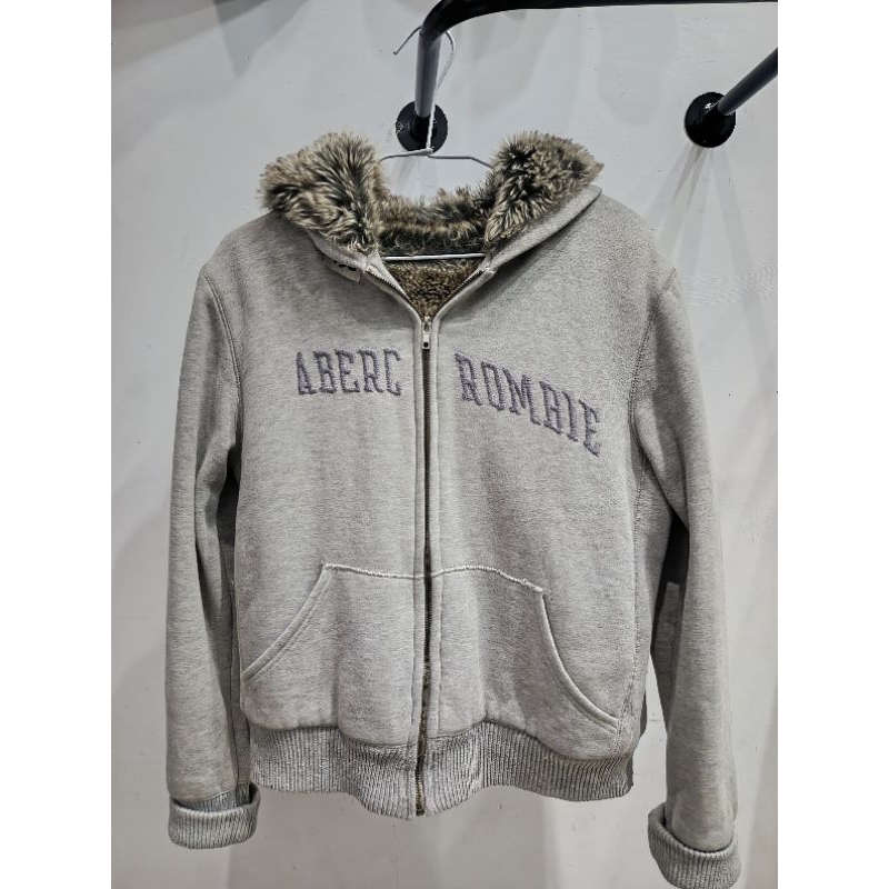 Jacket Sherpa Abercrombie & Fitch ORIGINAL