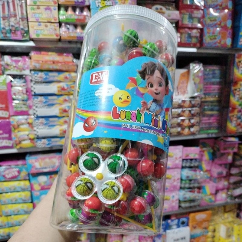 

PERMEN LUNAK MINI KIPAS HARGA 1 TOPLES ISI 50pcs