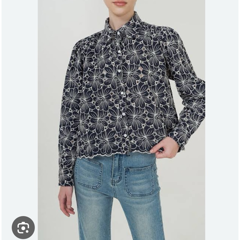 duma khaye shirt navy