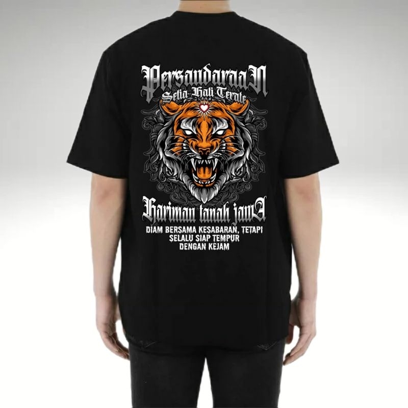 (Kode-02) Kaos PSHT Harimau Tanah Jawa