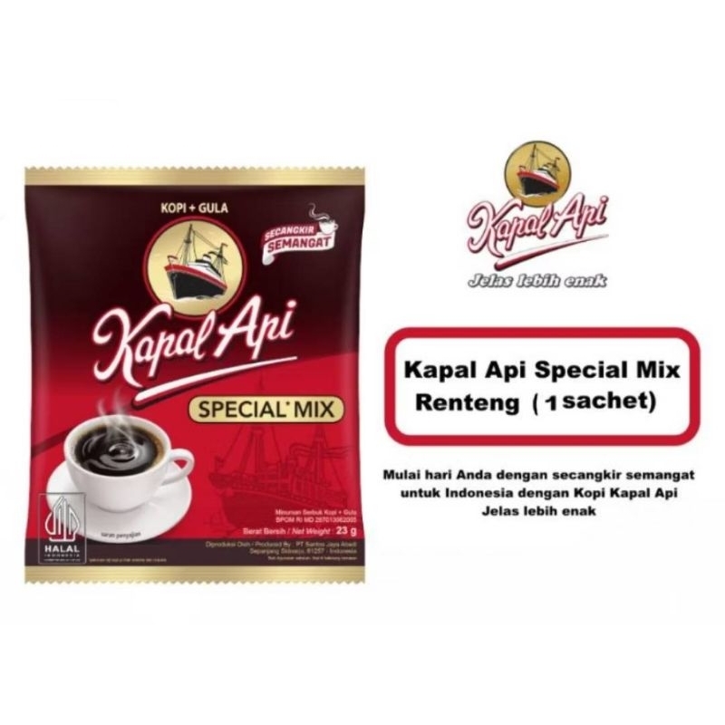 

Kopi Kapal Api Special Mix Sachet 23g