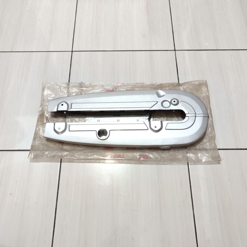 cover tutup rantai katengkas ketengkas yamaha alfa old lama silver original