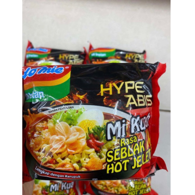 

INDOMIE HYPE ABIS RASA SEBLAK HOT 75g
