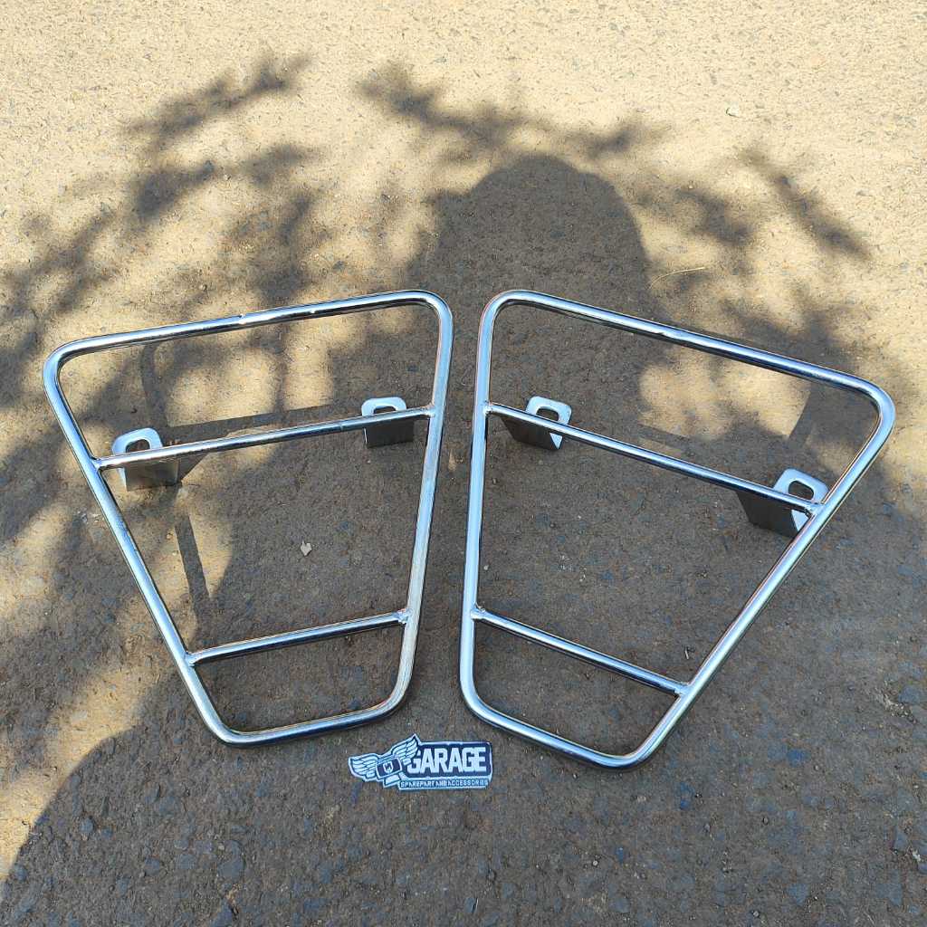 Side Bag honda win BAGUS Rak samping win100 Behel samping Honda win 100 CROME