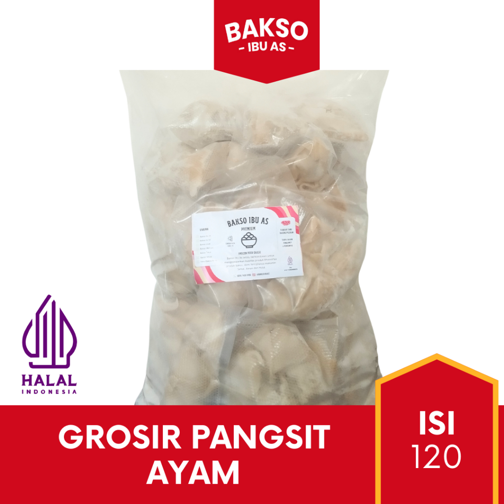 

Grosir Pangsit Ayam Premium Isi 6 (20 Pack)