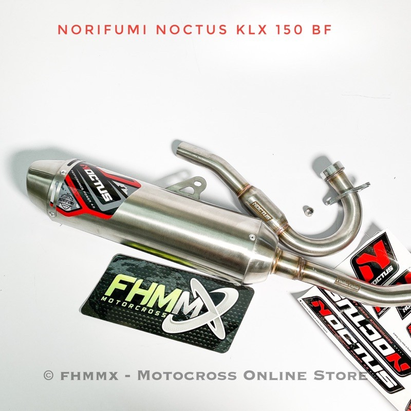 knalpot norifumi noctus T3 CRF 150 L WR 155 KLX 150