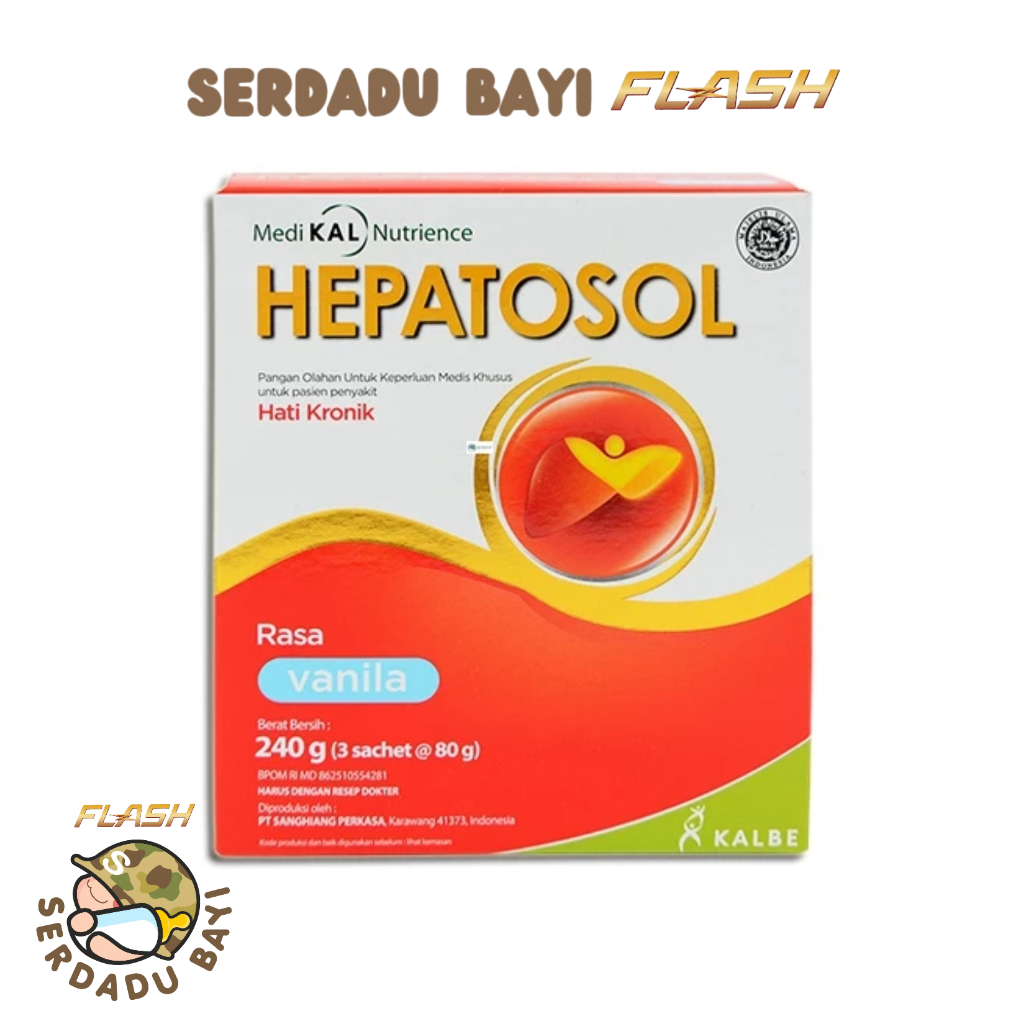 

Hepatosol Vanila 240 gram