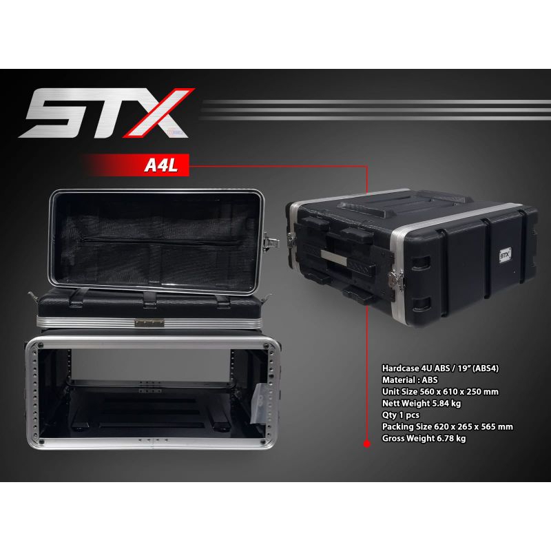 Hardcase ACC Audio 4U STX A4L / Hardcase 4u ACC Audio STX A4L